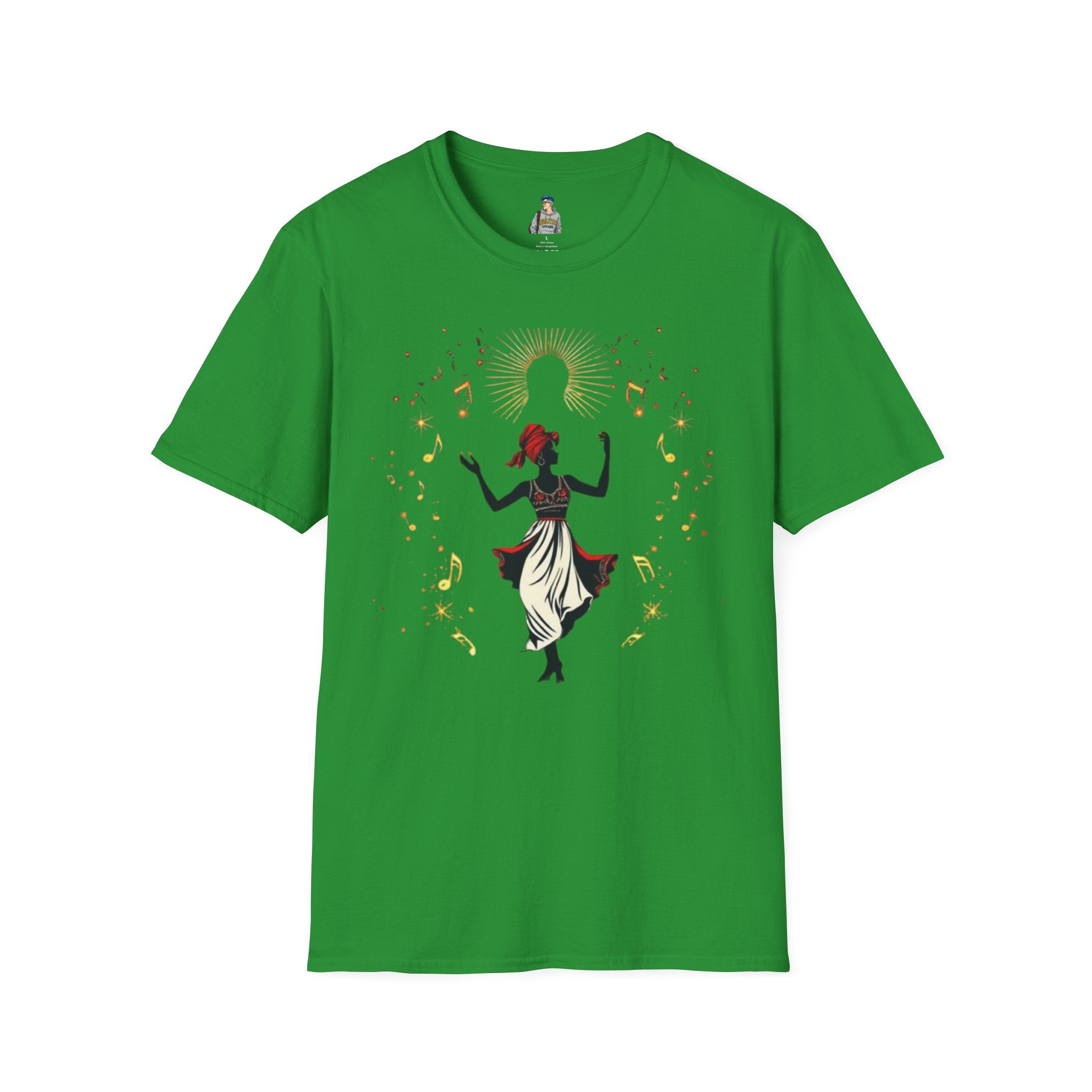 Vibrant Heritage Black Pride Dance Unisex T-Shirt