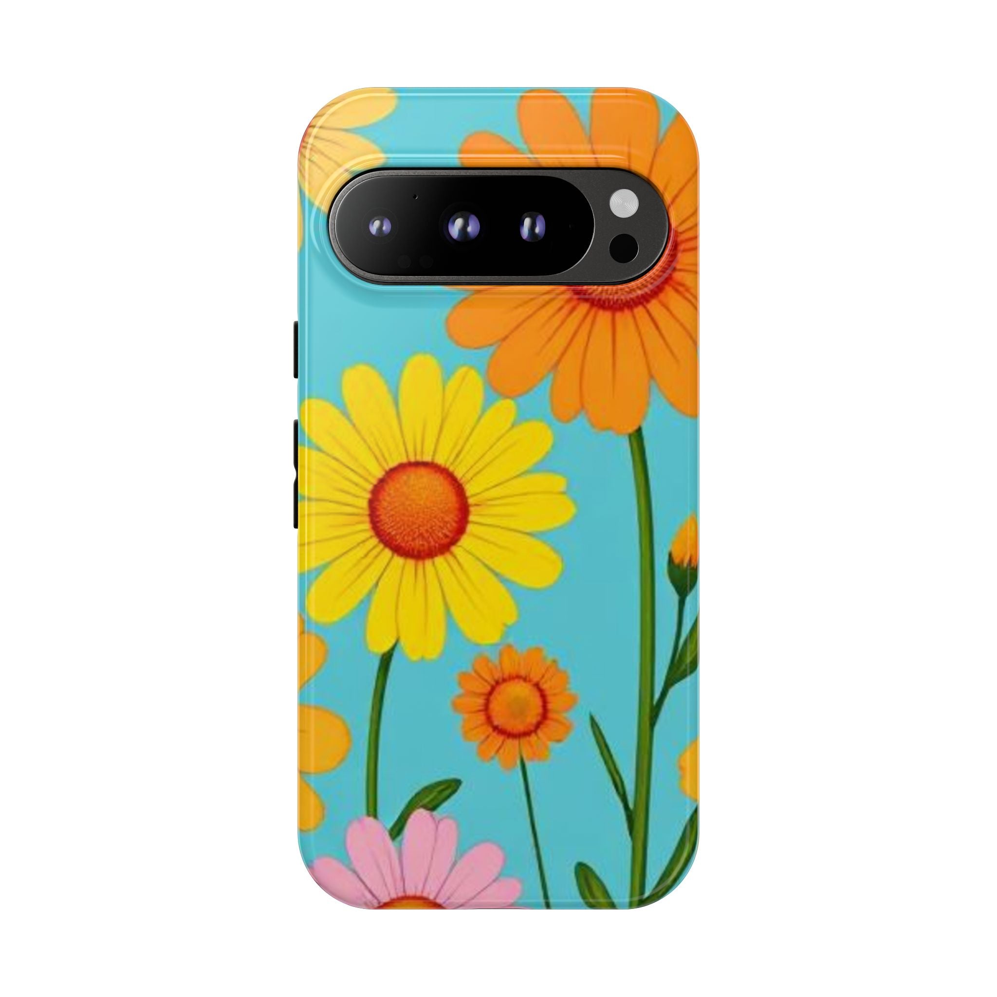 Floral Daisy Tough Case for Android