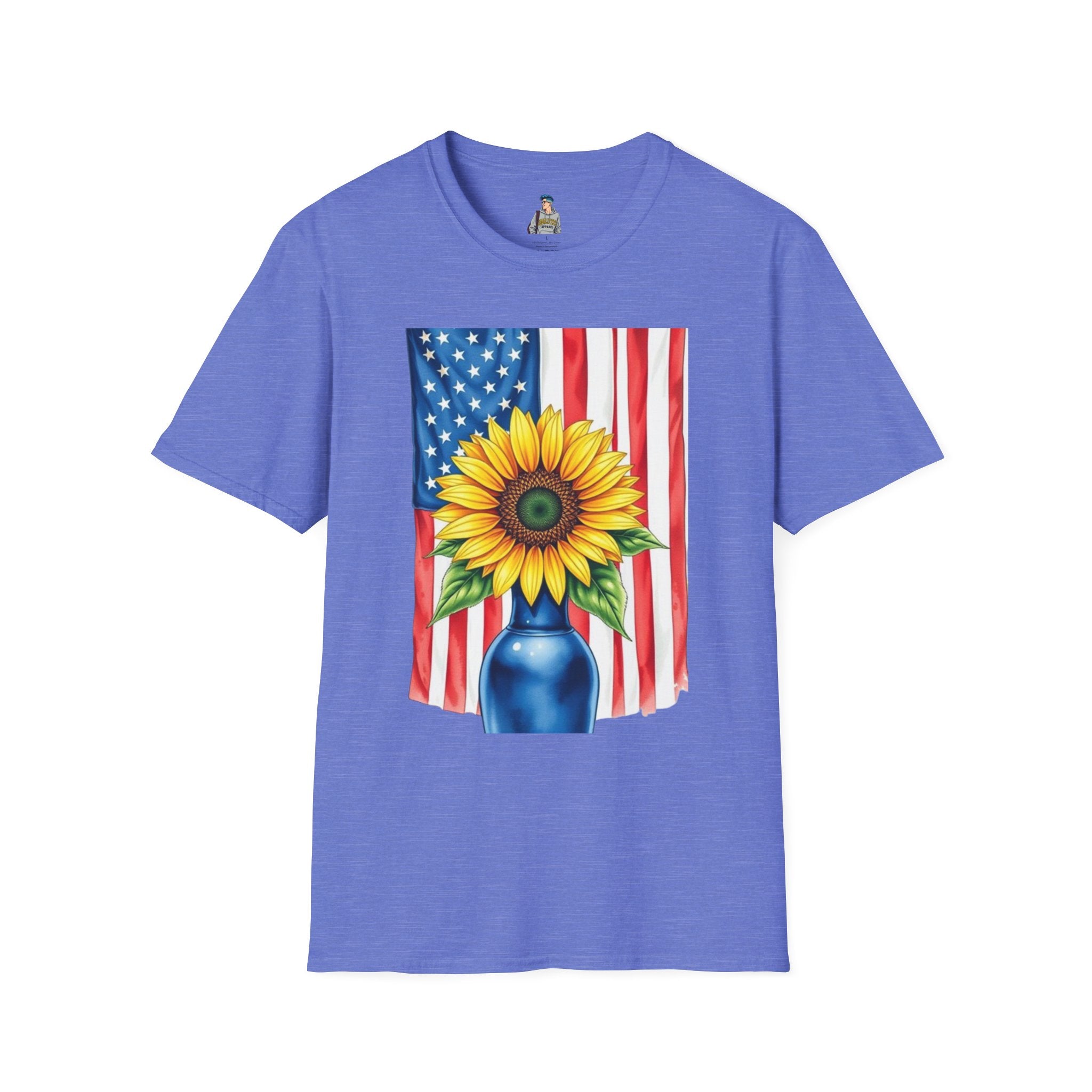 American Patriots Stand Behind Ukraine Unisex Softstyle T-Shirt