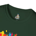 Unisex Softstyle T-Shirt - Hate Has No Place Colorful Graphic Tee