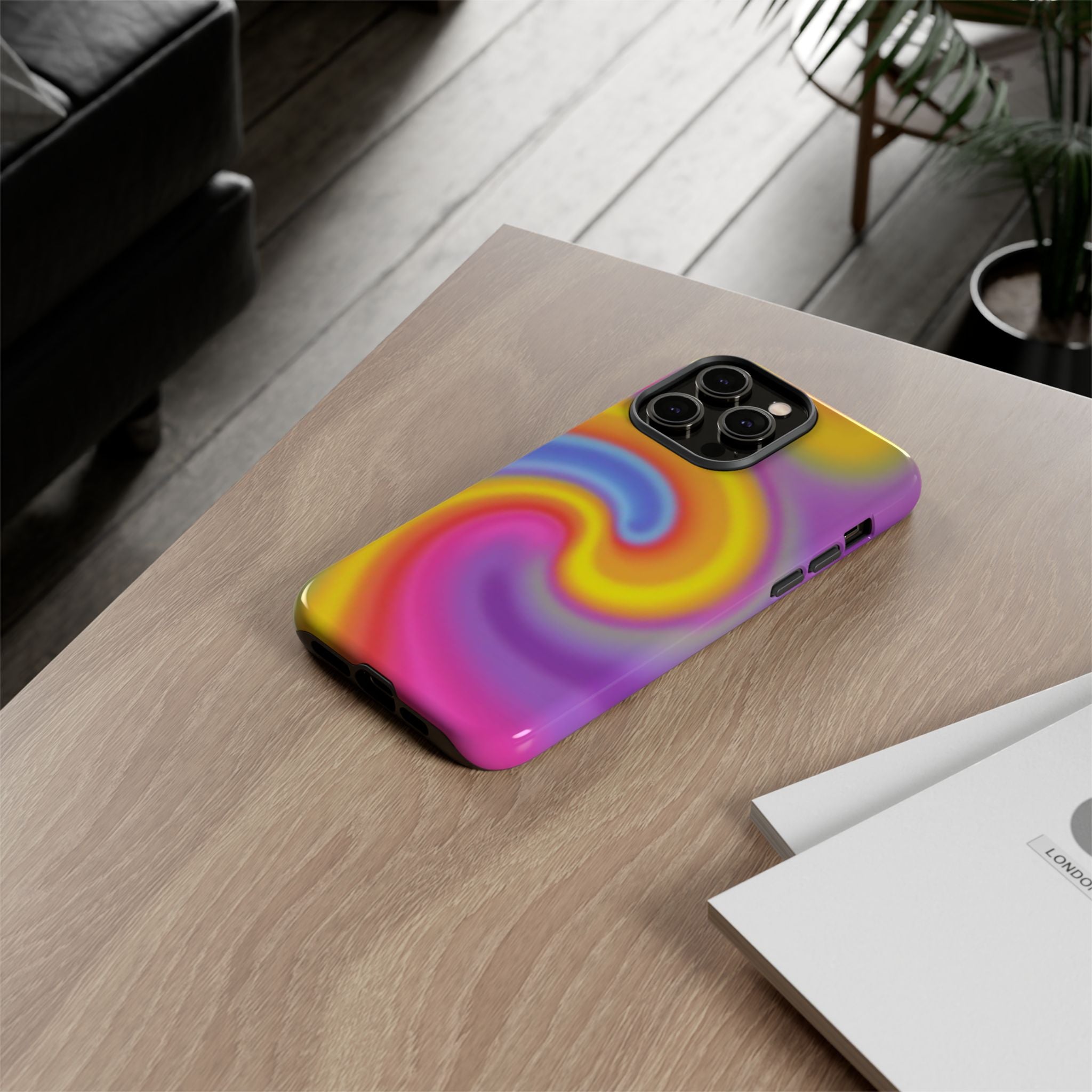 Swirl Abstract Tough Case for iPhone