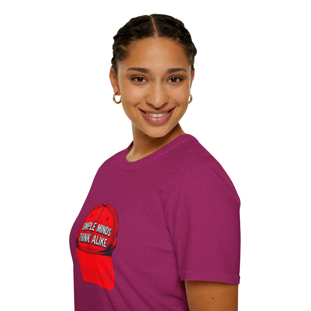 Simple Minds Think Alike T-Shirt' & 'Make America Think Again' Graphic Tee