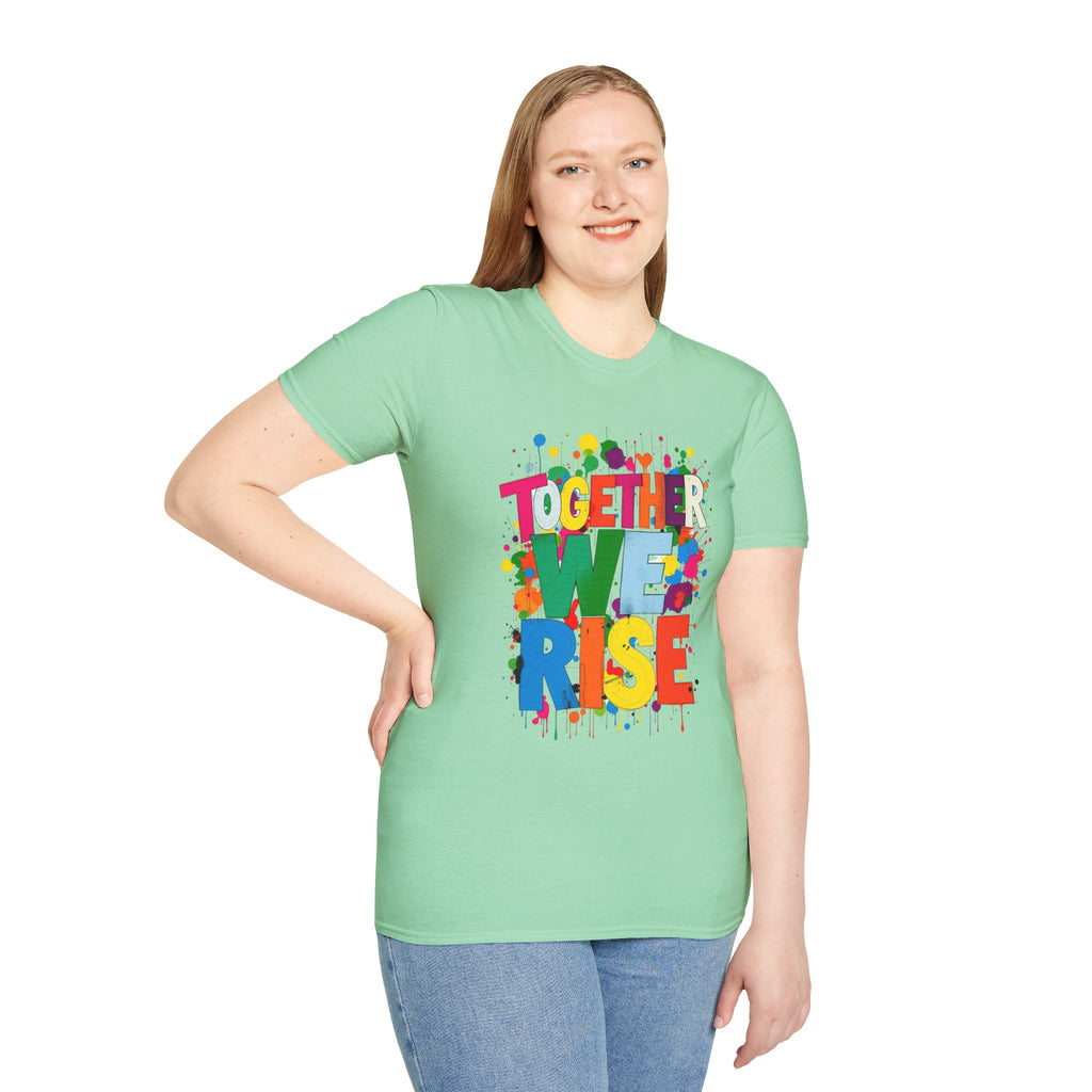 Together We Rise Unisex Softstyle T-Shirt