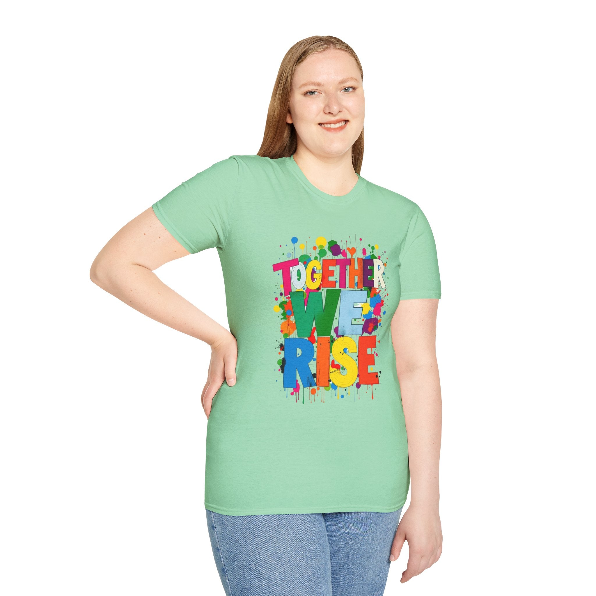 Together We Rise Unisex Softstyle T-Shirt