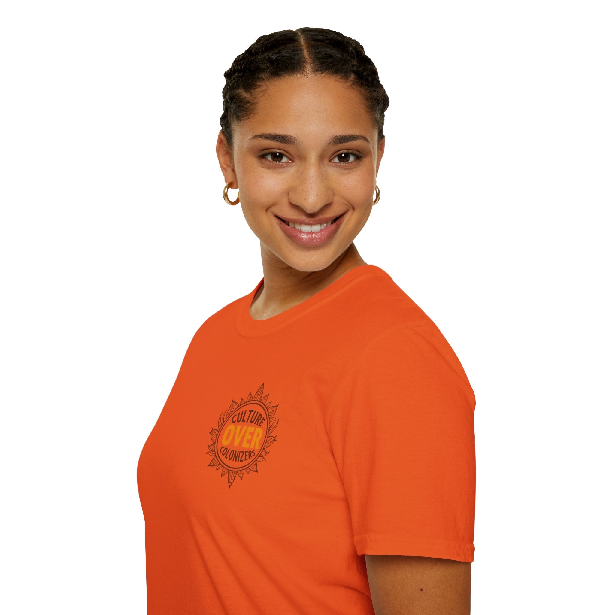 Culture Over Colonizers Unisex Softstyle T-Shirt