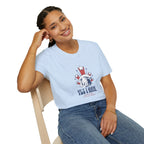 Americans Against MAGA Red Patriots Unisex Softstyle T-Shirt