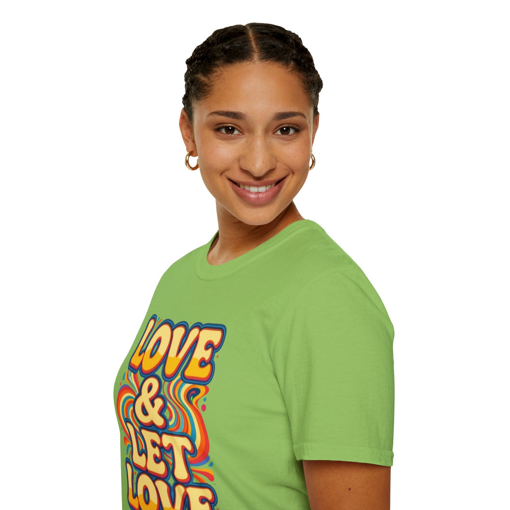 Love & Let Love Retro T-Shirt