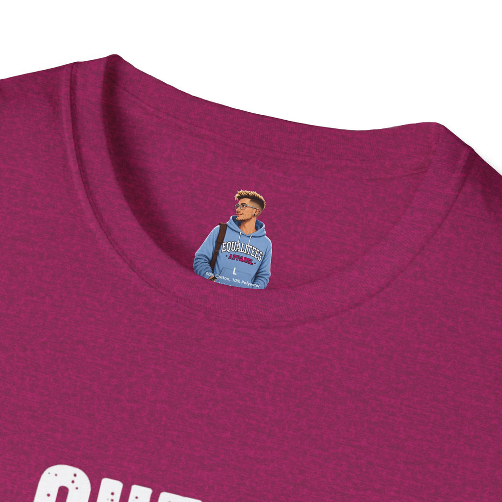 Queer Lives Matter Unisex Softstyle T-Shirt - Support LGBTQ+ Rights