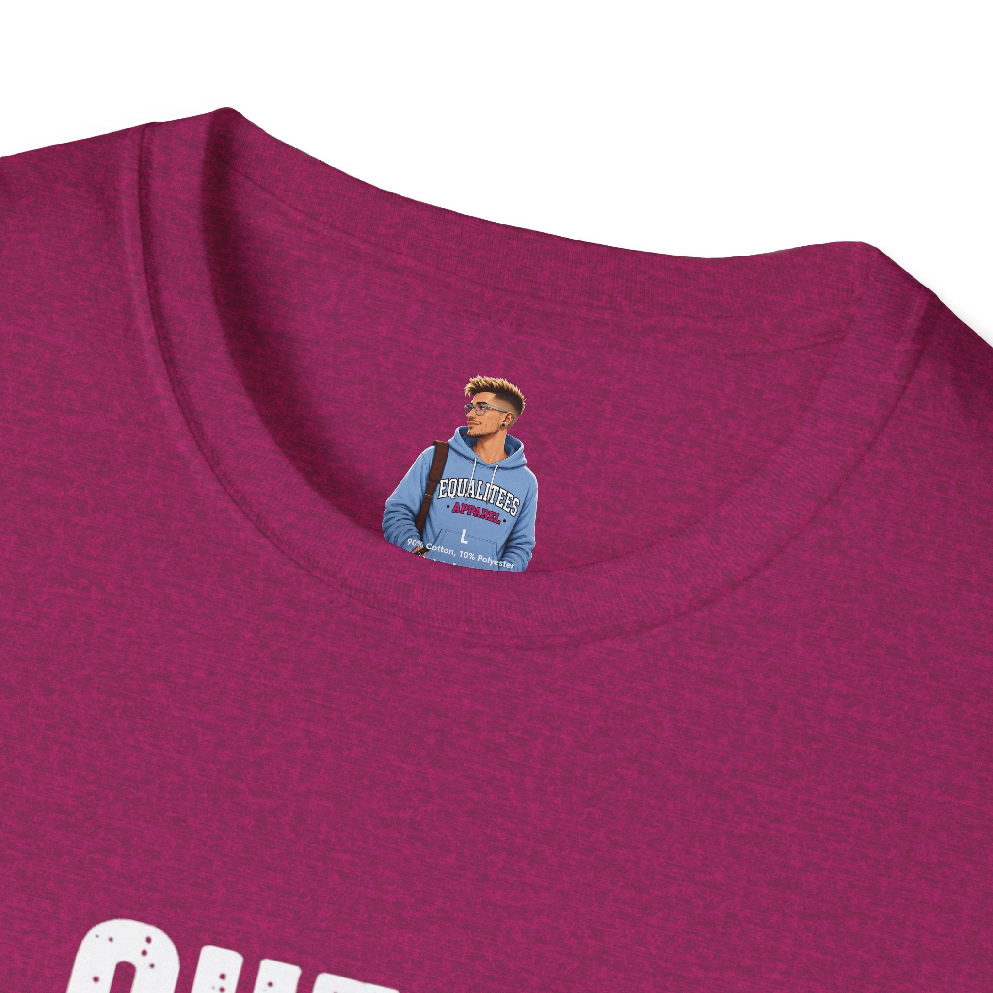 Queer Lives Matter Unisex Softstyle T-Shirt - Support LGBTQ+ Rights