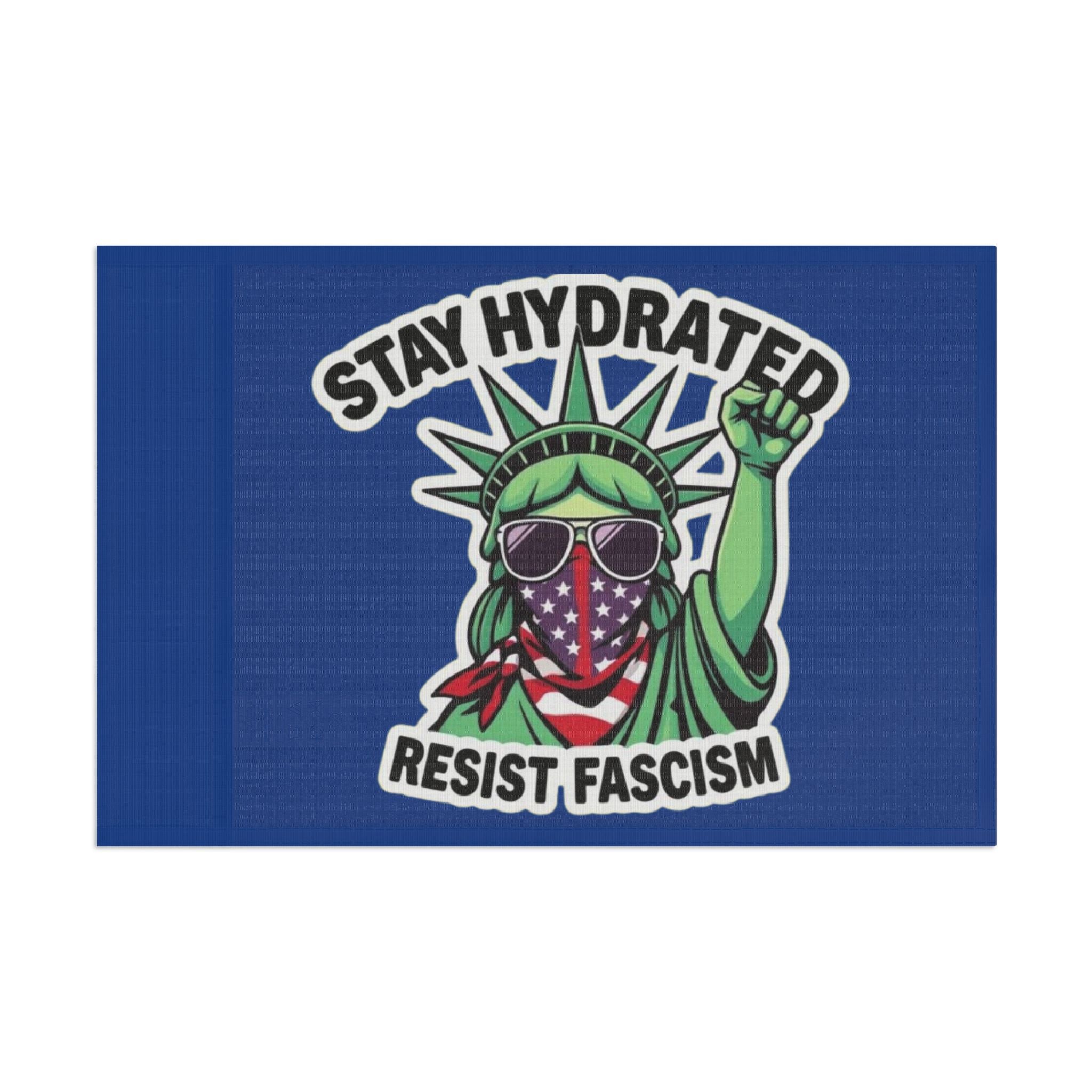 Resist Fascism Protest Flag
