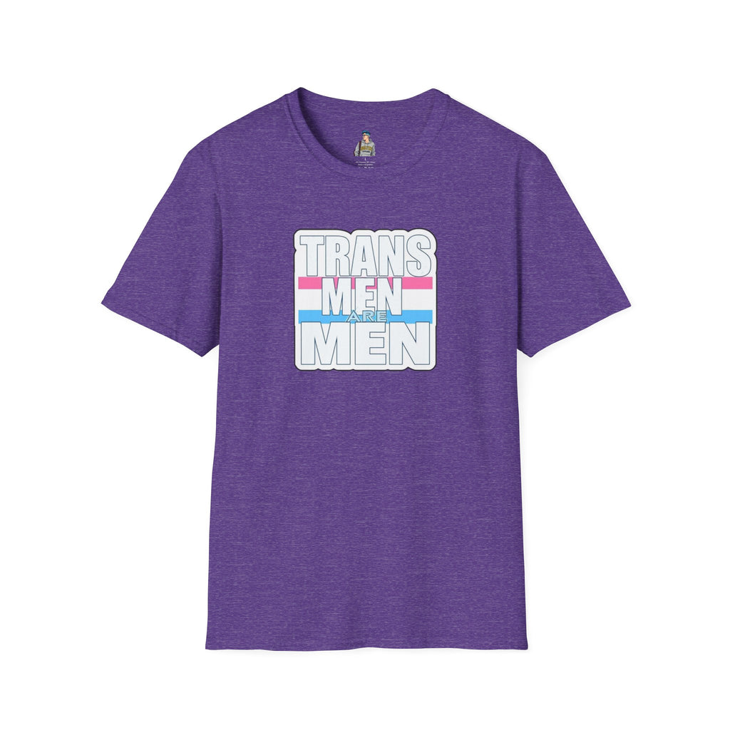 Unisex Softstyle T-Shirt - 'Trans Men Are Men' Statement Tee
