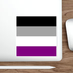 Die-Cut Stickers - Asexual Pride Flag