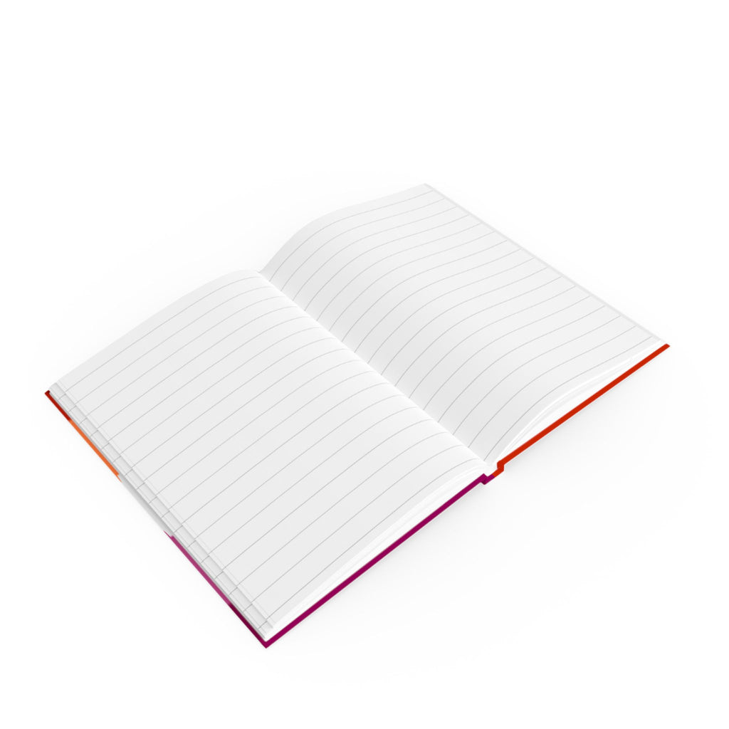 Lesbian Pride Hard Backed Journal - Perfect for Gifts, Journaling, and Celebrations
