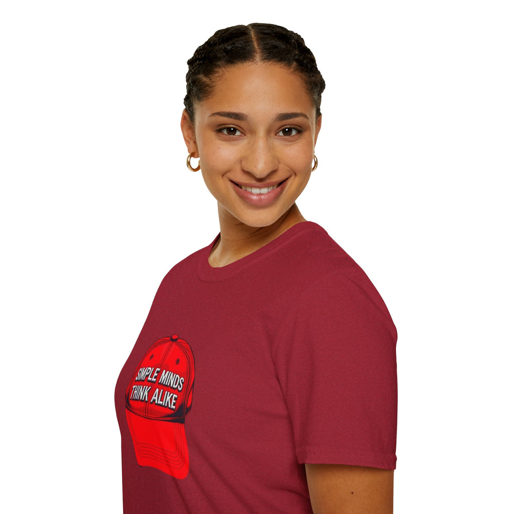 Simple Minds Think Alike T-Shirt' & 'Make America Think Again' Graphic Tee
