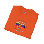 Funny LGBTQ+ Pride T-Shirt - "Not Gay But $20 is $20" Unisex Softstyle