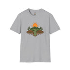 Mountain Scene Unisex Softstyle T-shirt
