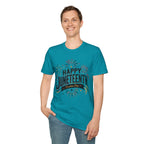Juneteenth T-Shirt - "Happy Juneteenth" Fireworks Celebration Tee