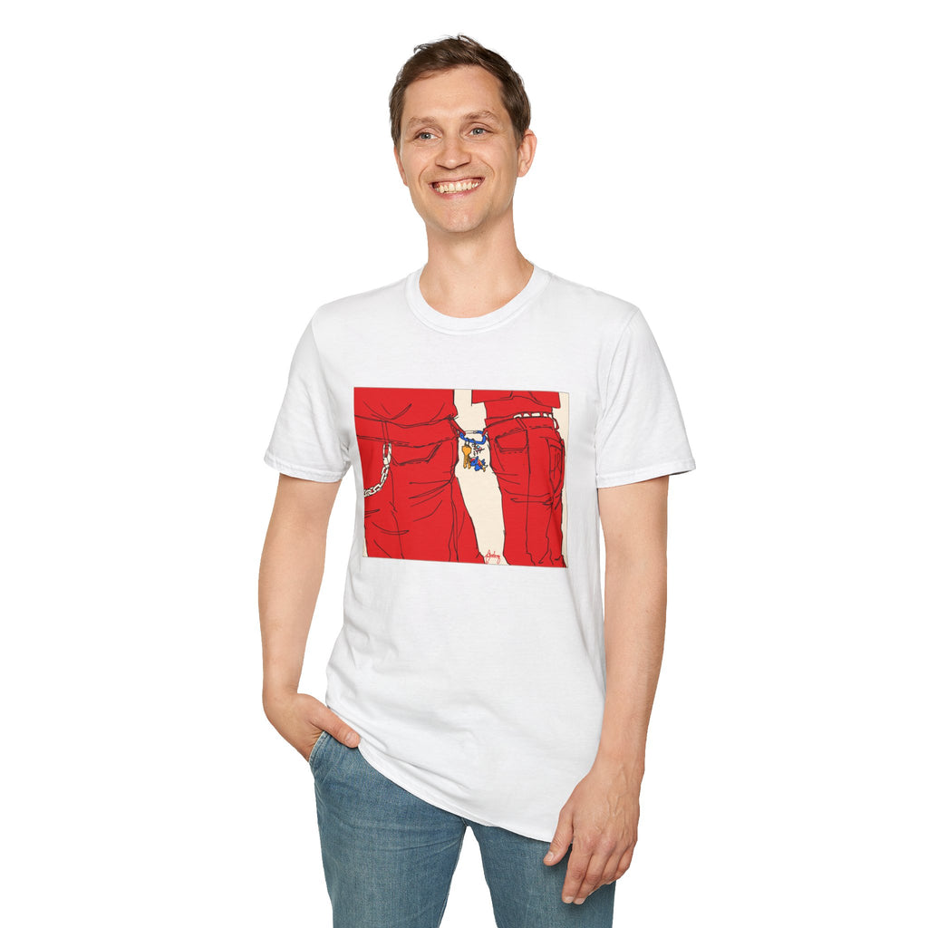 Red Jeans by Audrey Pride Tree Las Vegas T-Shirt
