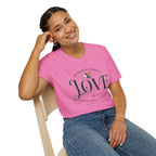 Love Is Never Wrong T-Shirt — LGBTQ+ Pride Heart Tee