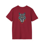 Mystical Wolf Design Unisex Softstyle T-shirt