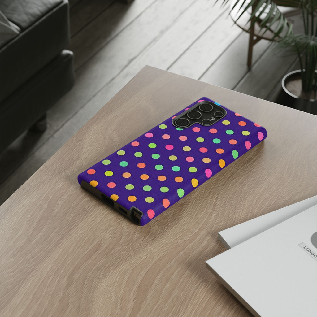 Colorful Polka-Dot Tough Case for Android