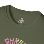 Unisex Softstyle T-Shirt - Queer Rights Are Human Rights Statement Tee