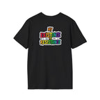 Unisex Softstyle T-Shirt - Pride Heart Design with 'Existence is Resistance'