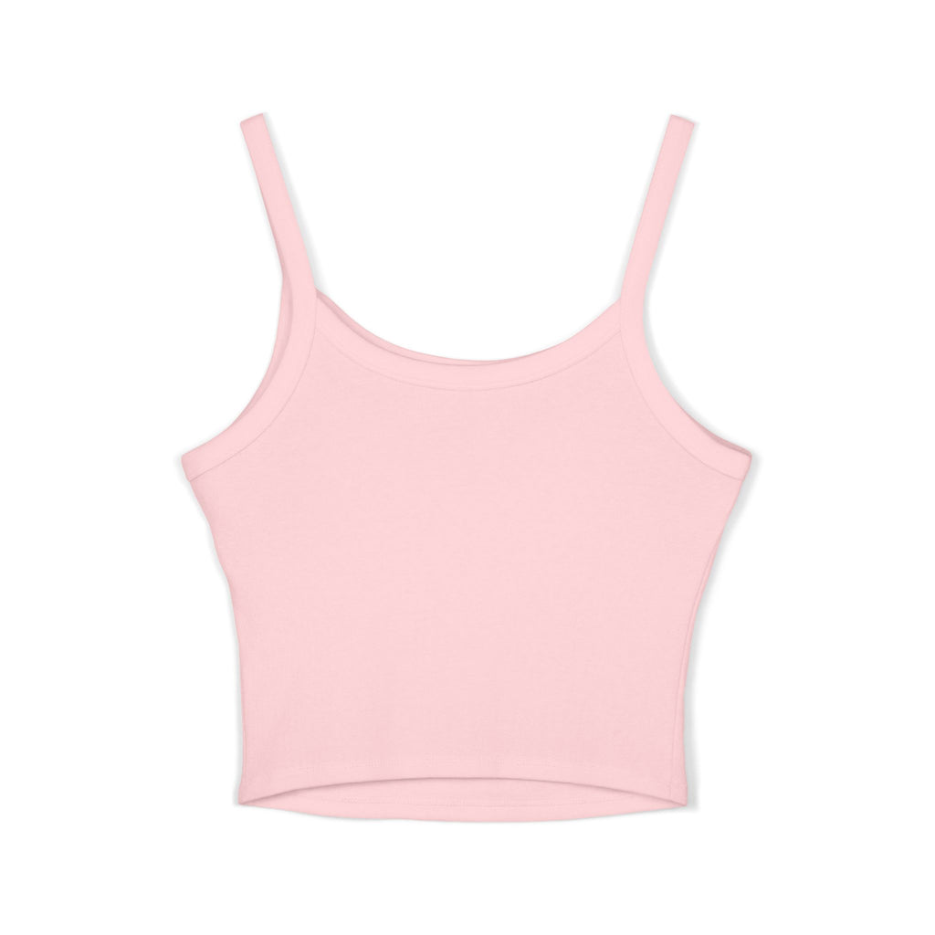 Women's Spaghetti Strap Tank Top - "Nazis Are Bad, MMK?" Graphic Tee for Social Justice Advocates