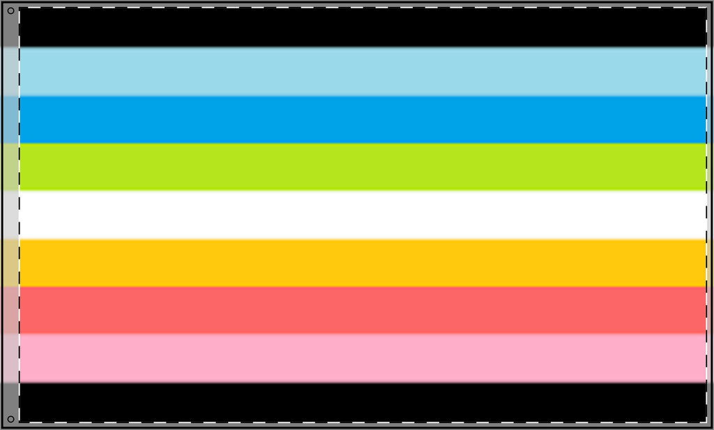 Vibrant Queer Pride Double-Sided Flag for Celebrations & Events