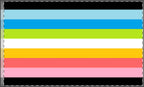 Vibrant Queer Pride Double-Sided Flag for Celebrations & Events
