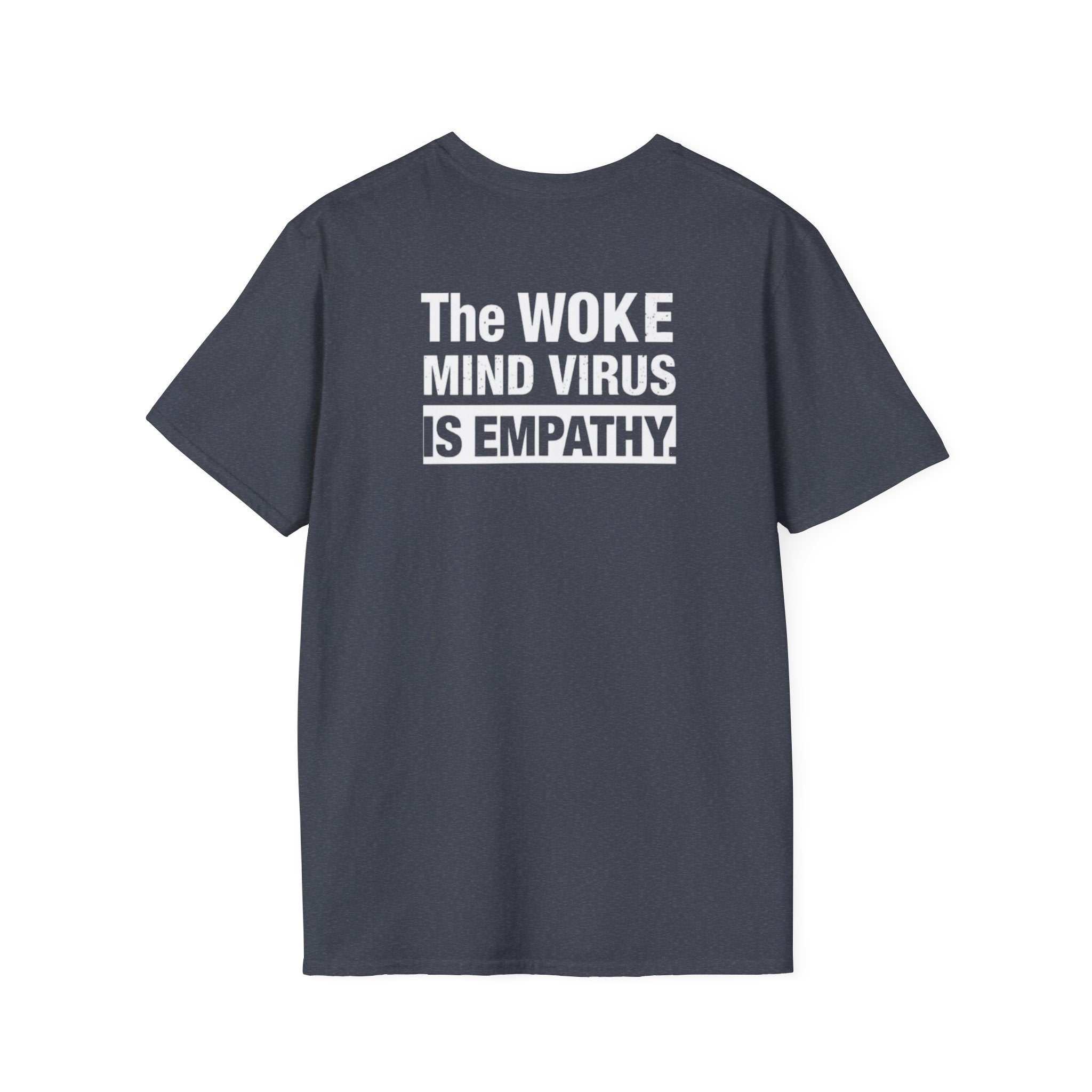 Woke is Empathy Unisex Softstyle T-Shirt - Bold Statement Tee for Everyday Activists