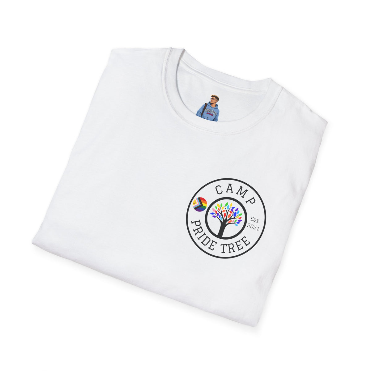 Camp Pride Tree T-Shirt — Logo Tee