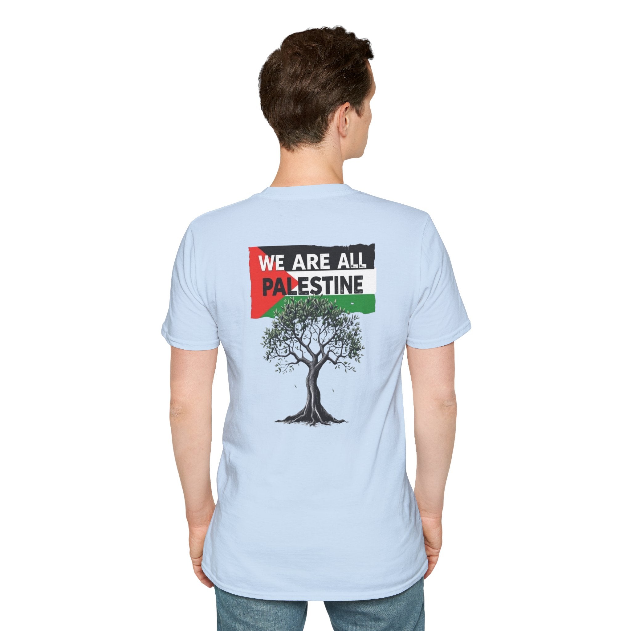 Stand with Gaza & We Are All Palestine Graphic Tee