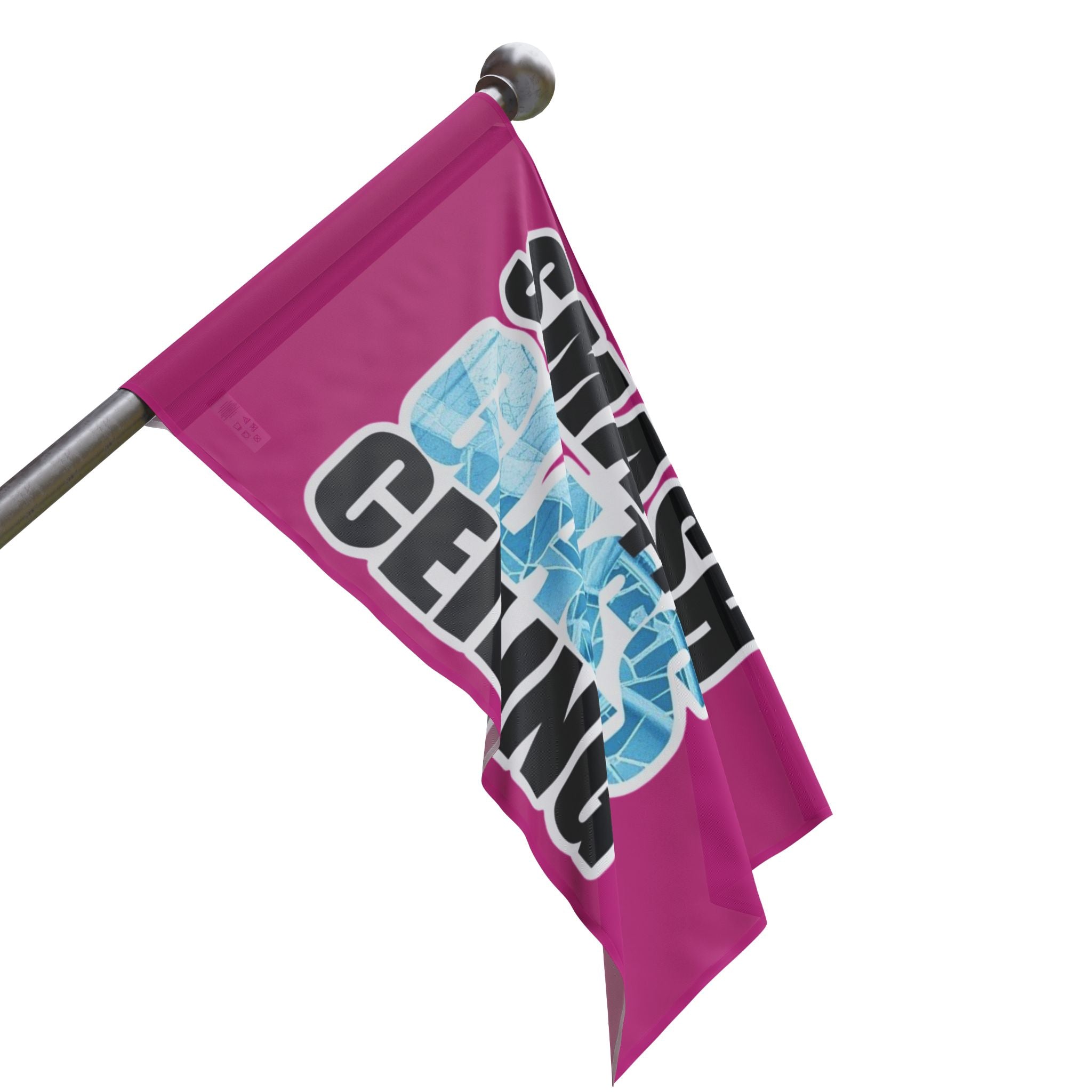 Smash The Glass Ceiling - Protest Flag