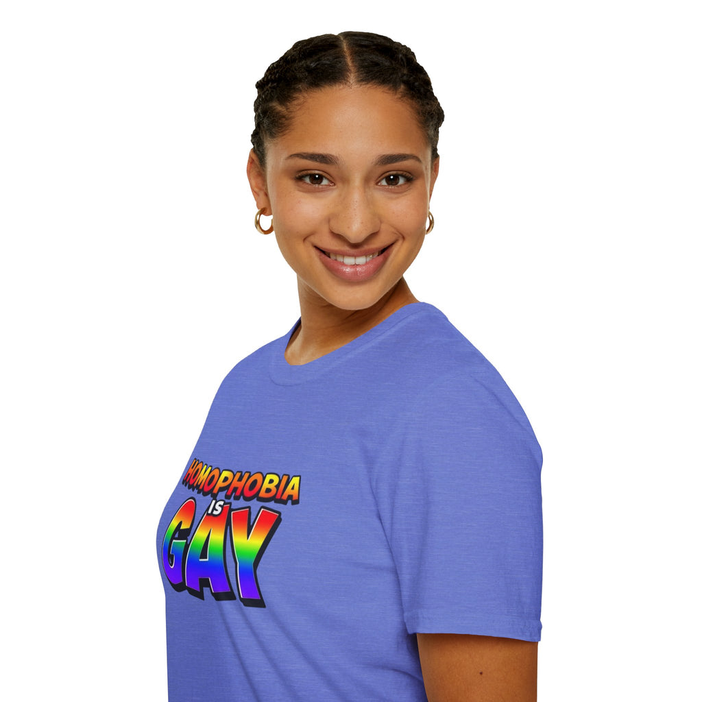 Homophobia Is Gay Graphic T-Shirt