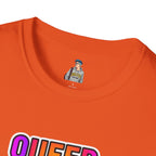 Queer Youth Exist T-Shirt | Unisex Softstyle Tee for Pride Events & Everyday Wear