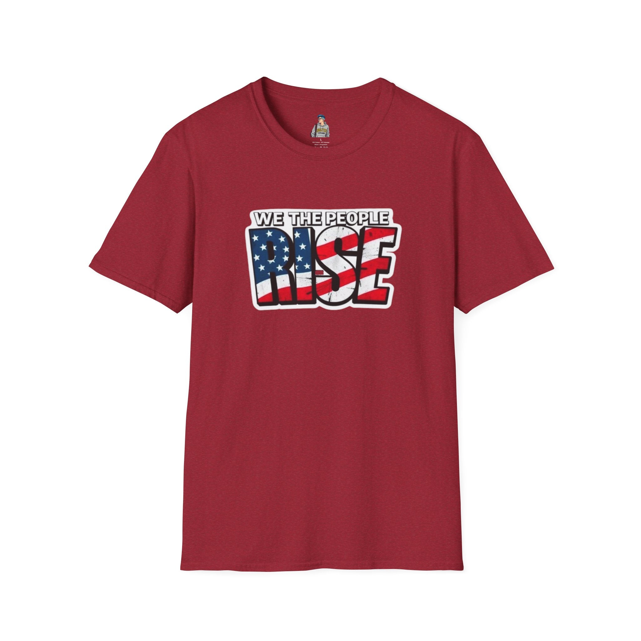 Patriotic Unisex T-Shirt - 'We The People Rise'