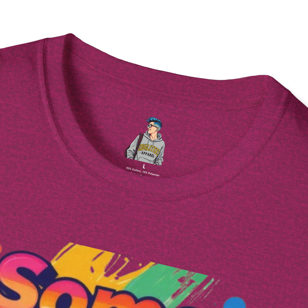 Some People Are Queer T-Shirt Rainbow Graphic