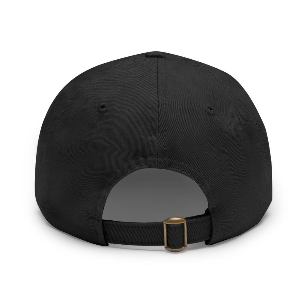 Stylish Dad Hat with FDT Leather Patch - Casual Sun Protection for Dads