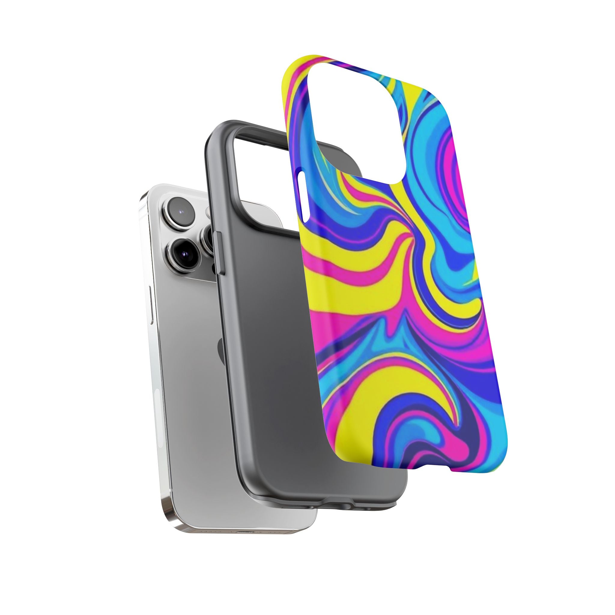 Psychedelic Swirl Tough Phone Case for iPhone