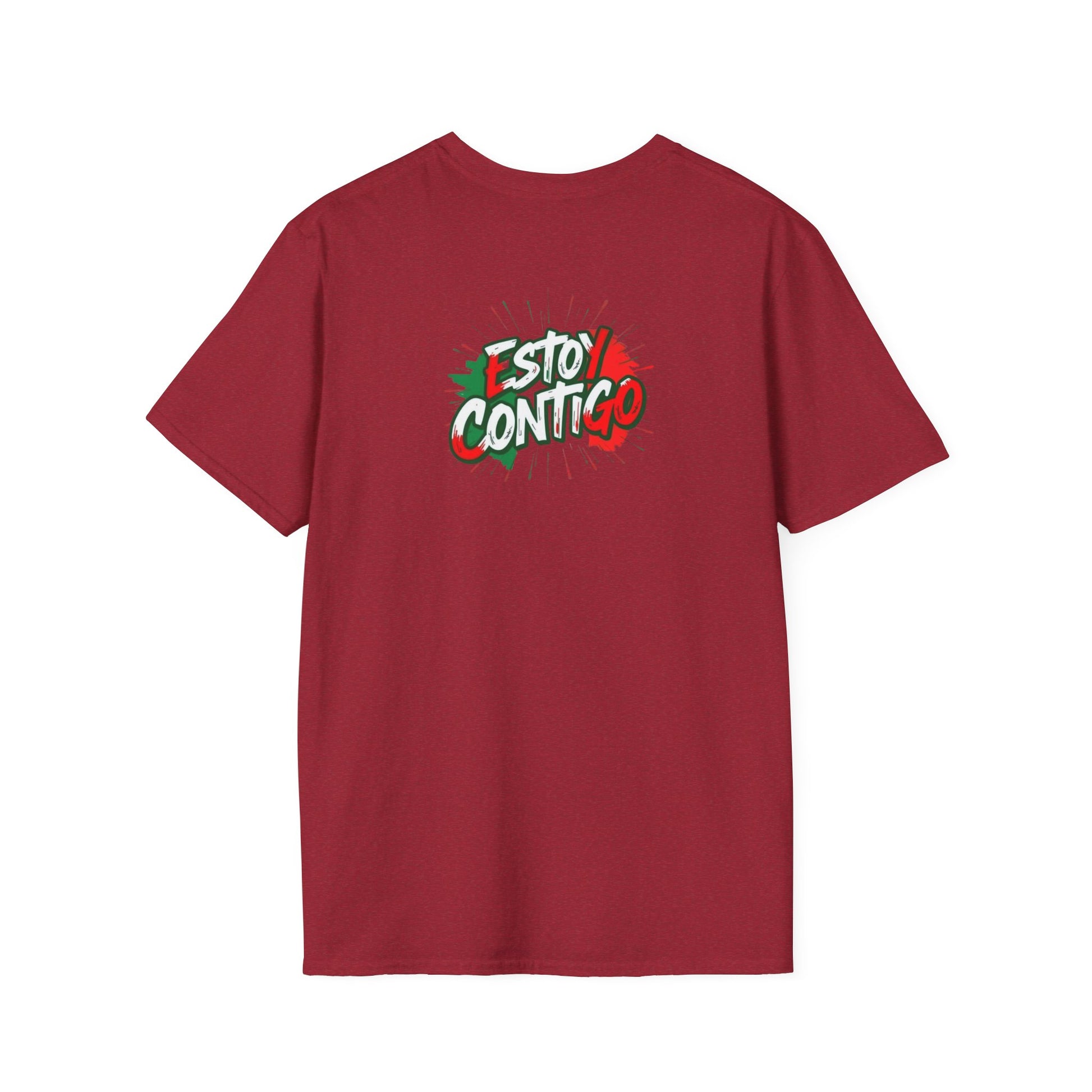 Unisex Softstyle T-Shirt - Mexicans Are Great Americans | Bilingual Pride Tee