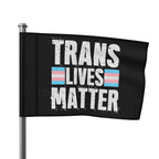 Trans Lives Matter Flag - Aesthetic LGBTQ+ Banner for Celebration & Home Decor