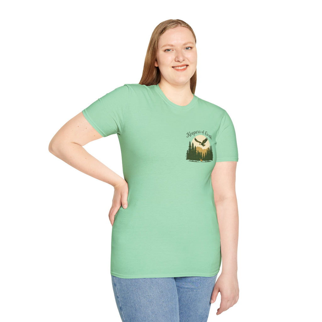 Keepers of the Earth Eagle and Elk T-shirt