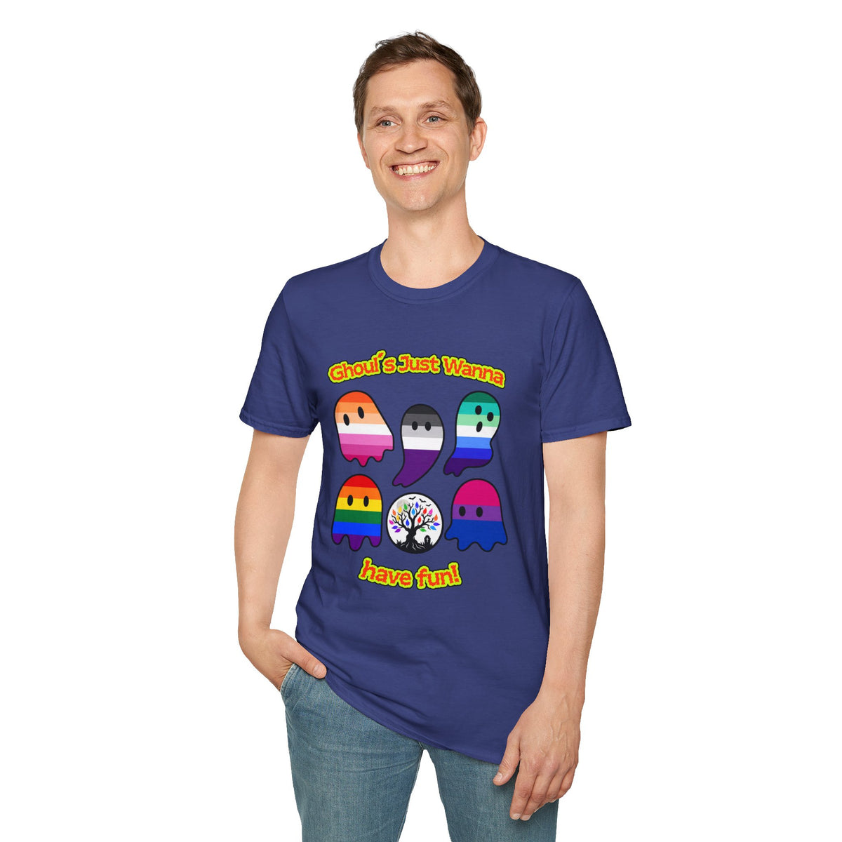 Ghouls Just Wanna Have Fun Pride Tree Las Vegas T-Shirt