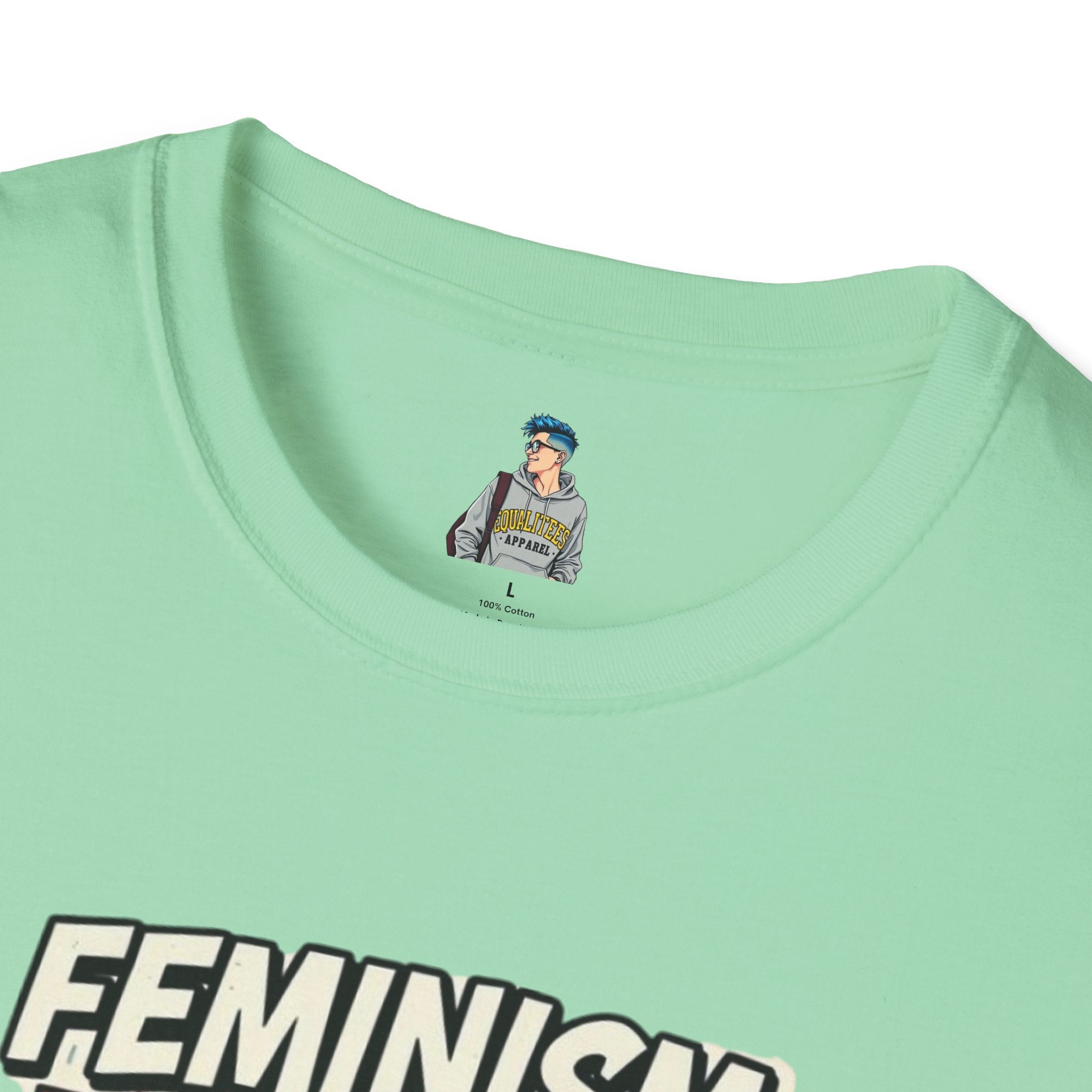 FEMINISM: The Radical Notion that Women are People Unisex Softstyle T-Shirt - Empowering Graphic Tee for Activists