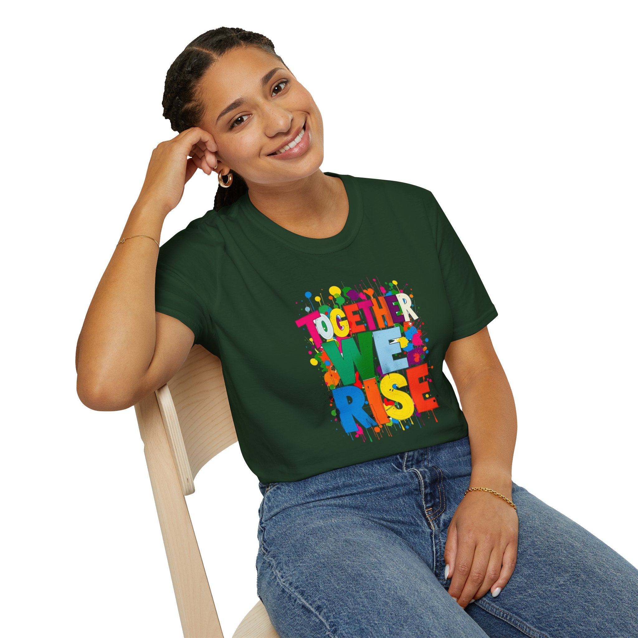 Together We Rise Unisex Softstyle T-Shirt