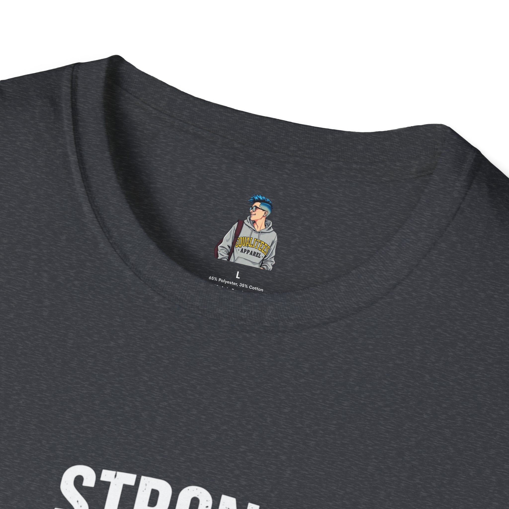 Strong Men Respect Women Statement Tee Unisex Softstyle T-Shirt