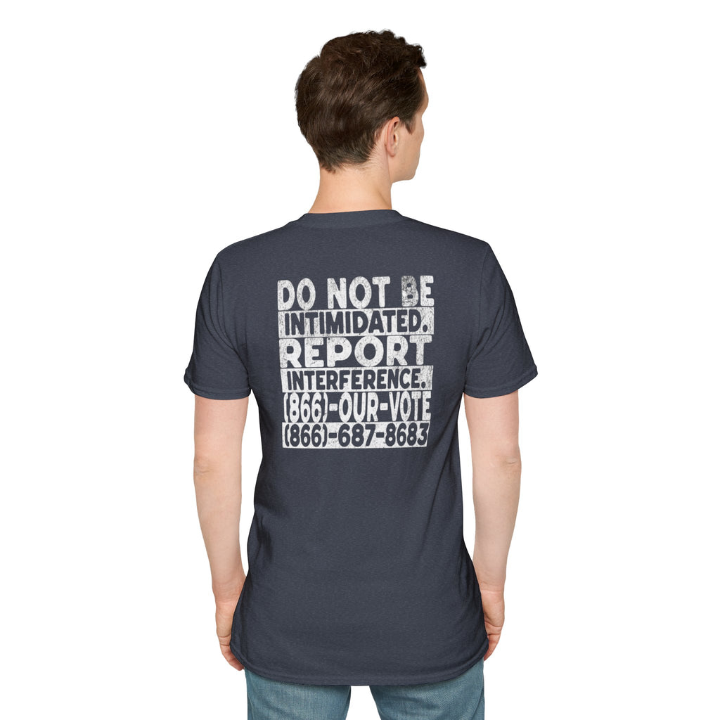 Do Not Be Intimidated Know Your Rights Voting Tee-English