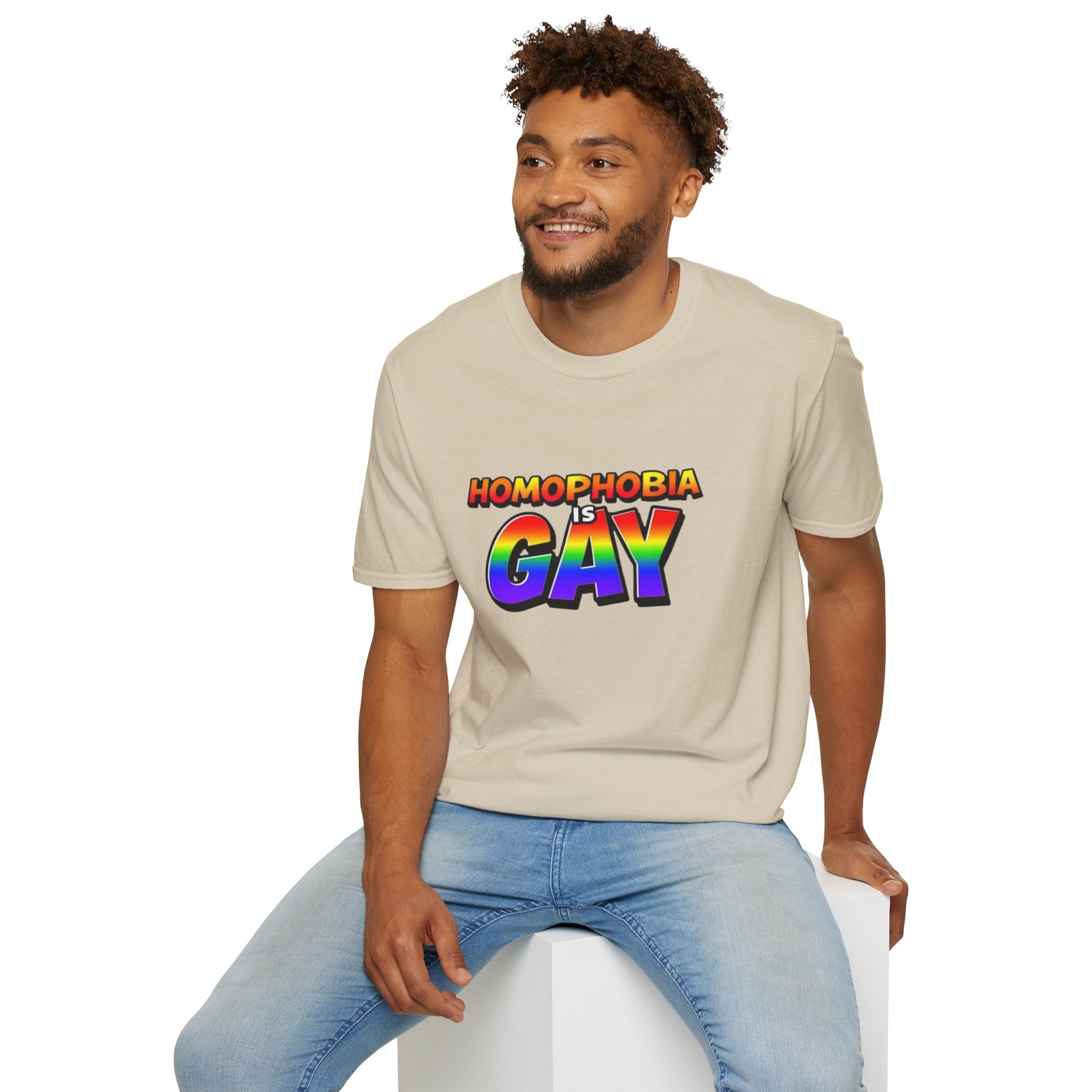 Homophobia Is Gay Graphic T-Shirt