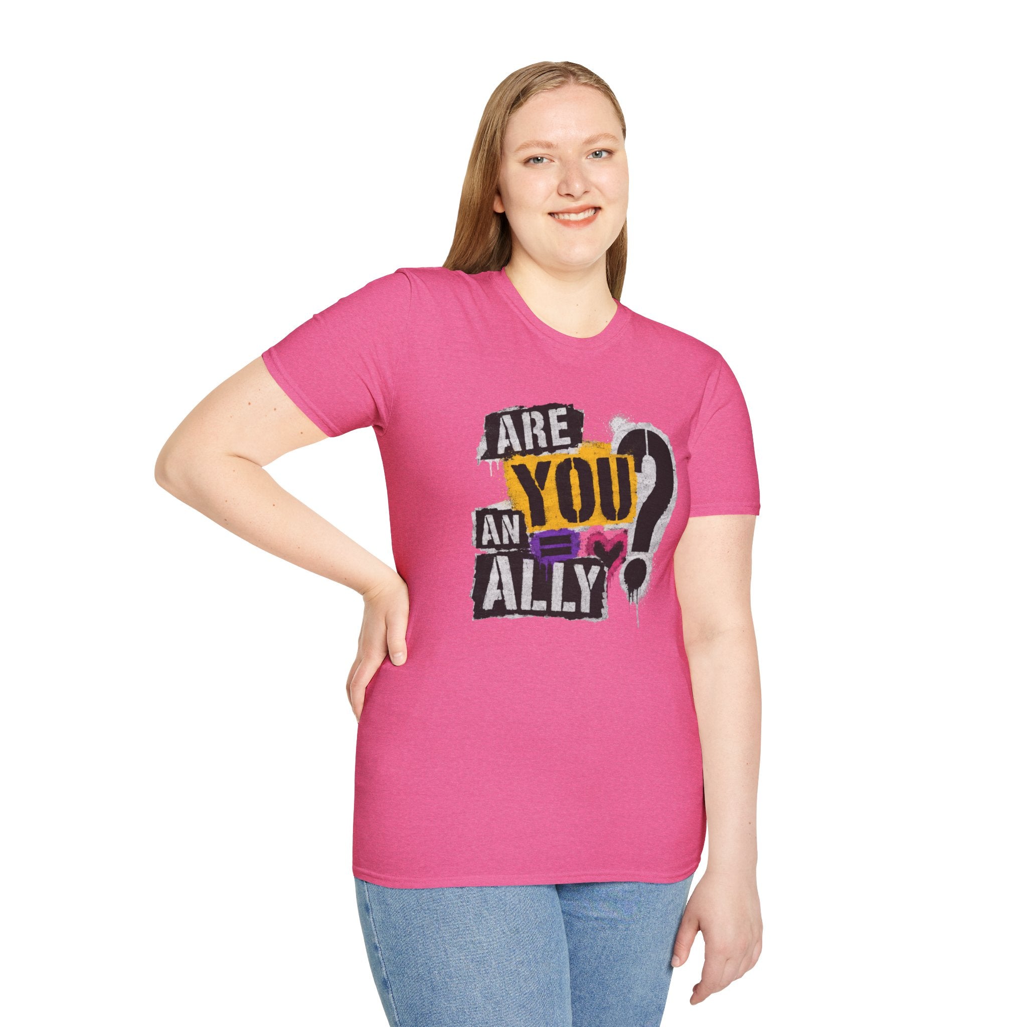 Are You An Ally? Graphic T‑Shirt — Pride & Allyship Tee